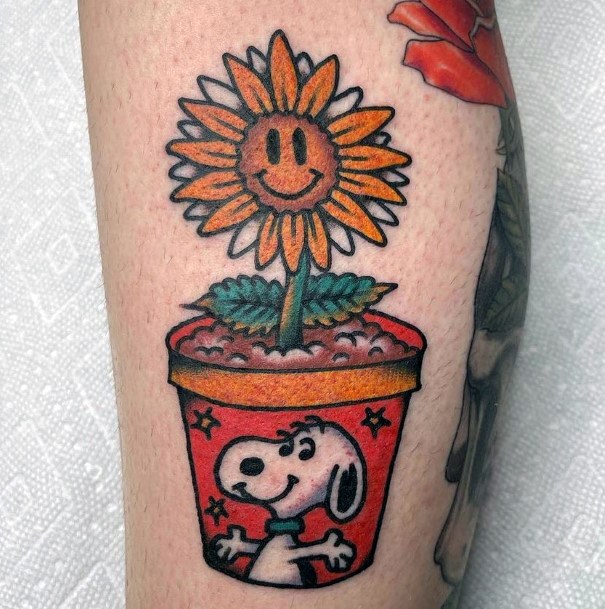 Coolest Womens Snoopy Tattoos