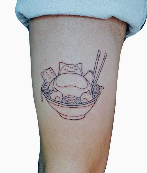 Coolest Womens Snorlax Tattoos