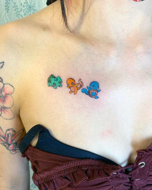 Coolest Womens Squirtle Tattoos