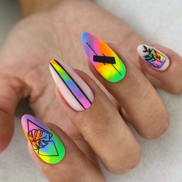 Coolest Womens Summer Matte Nails