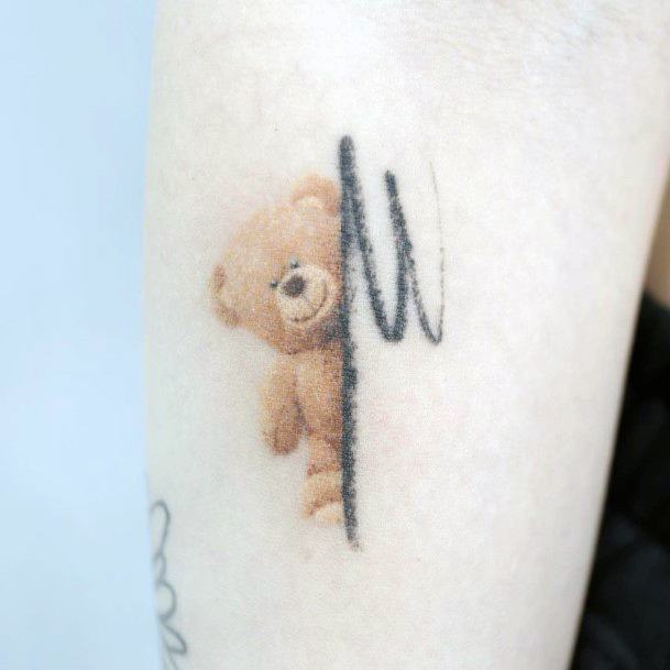 Coolest Womens Teddy Bear Tattoos