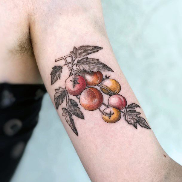 Coolest Womens Tomato Tattoos