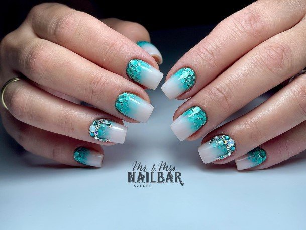 Coolest Womens Turquoise Nails