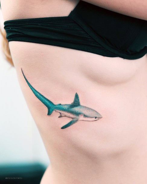 Coolest Womens Turquoise Tattoos