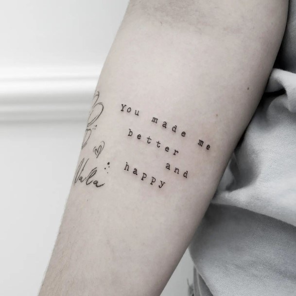 Coolest Womens Typewriter Tattoos