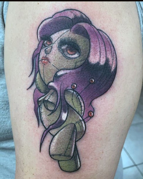 Coolest Womens Voodoo Doll Tattoos