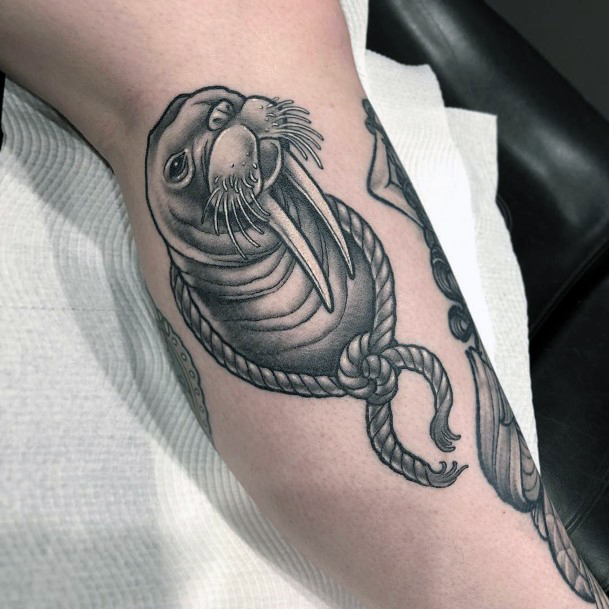 Coolest Womens Walrus Tattoos