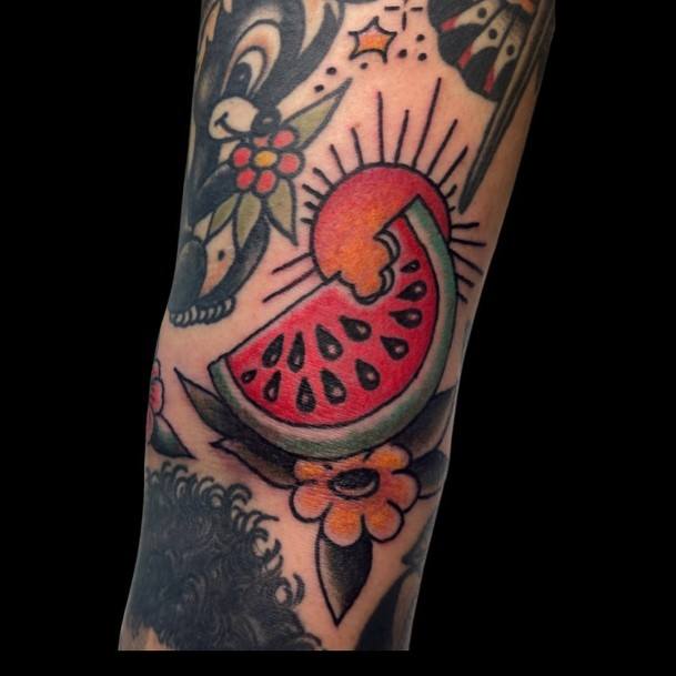 Coolest Womens Watermelon Tattoos