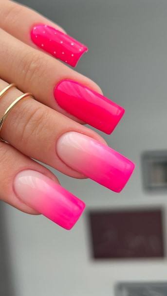 Coolest Womens White Ombre Nails