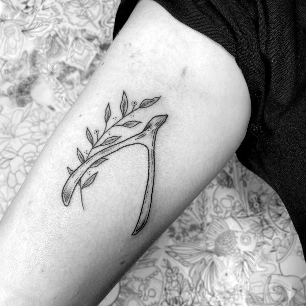 Coolest Womens Wishbone Tattoos