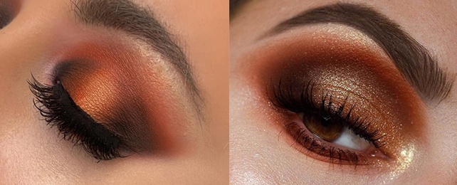 Top 50 Best Copper Eyeshadow Ideas For Women – Shimmery Inspiration