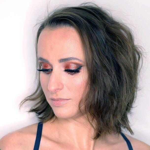 Copper Highlights Eyeshadow Women