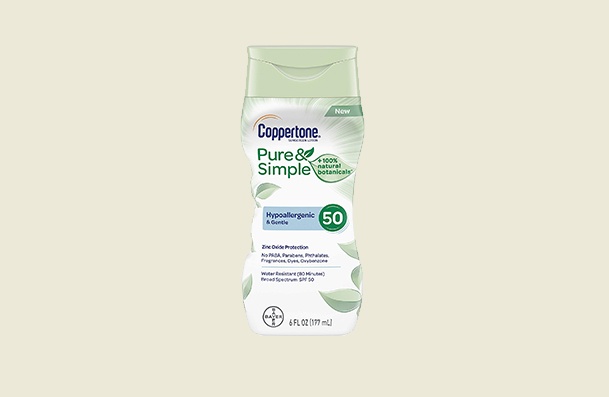 Coppertone Pure And Simple Spf 50 Sunscreen For Women