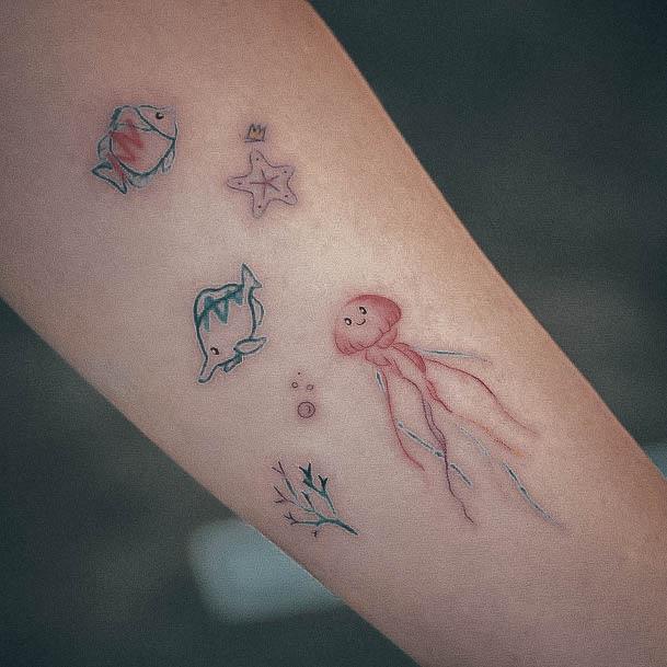 Coral Womens Tattoos