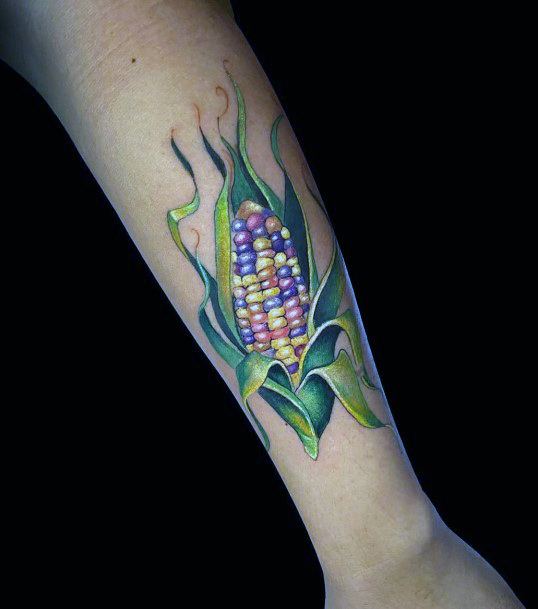 Corn Tattoo Design Ideas For Girls