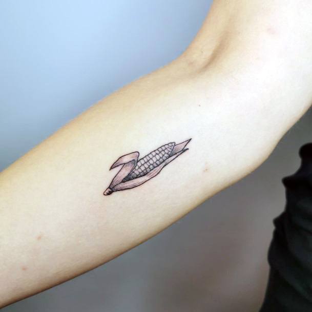 Corn Womens Feminine Corn Tattoos