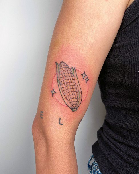 Corn Womens Tattoo Designs