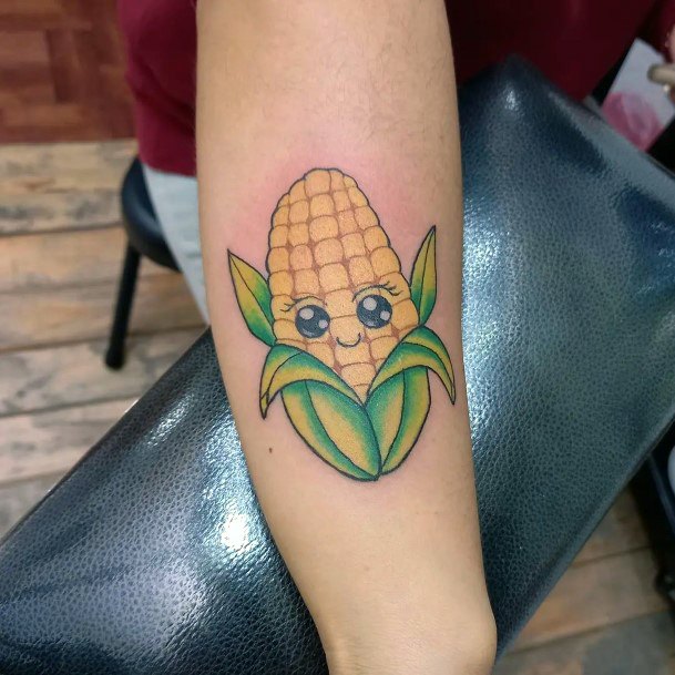 Corn Womens Tattoo Ideas