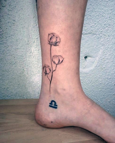 Cotton Tattoos Feminine Ideas