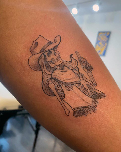 Cowgirl Tattoo Feminine Designs