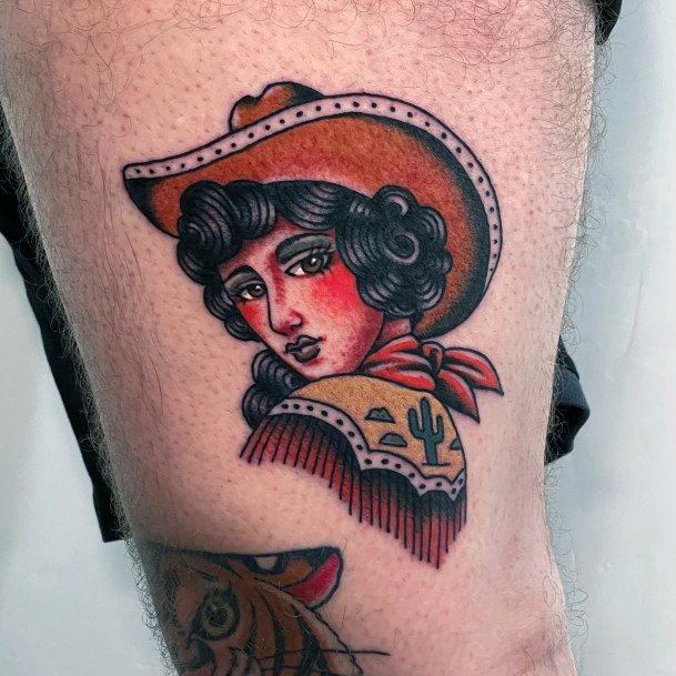 Cowgirl Tattoos Feminine Ideas