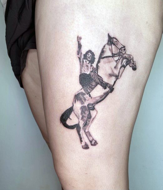 Cowgirl Womens Feminine Cowgirl Tattoos