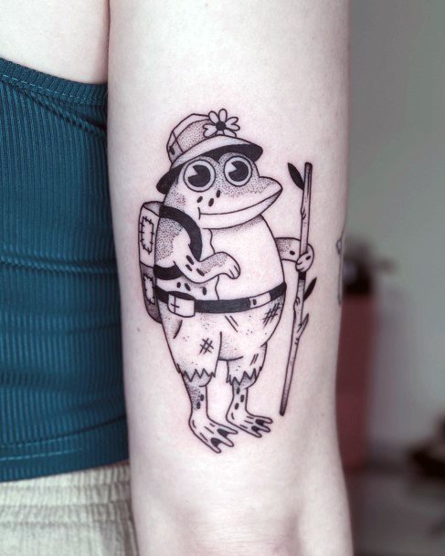 Creative Adventure Time Tattoo Designs For Women