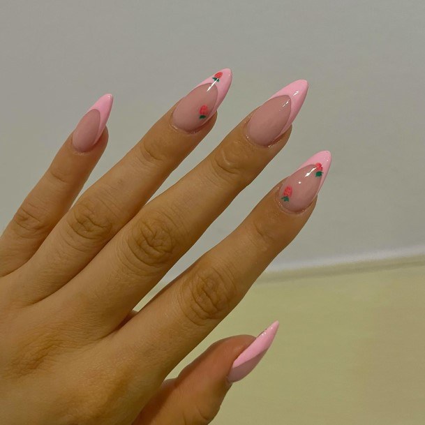 Creative Almond French Nail Designs For Women