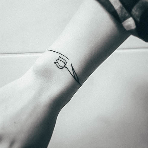 Creative Armband Tattoo Designs For Women