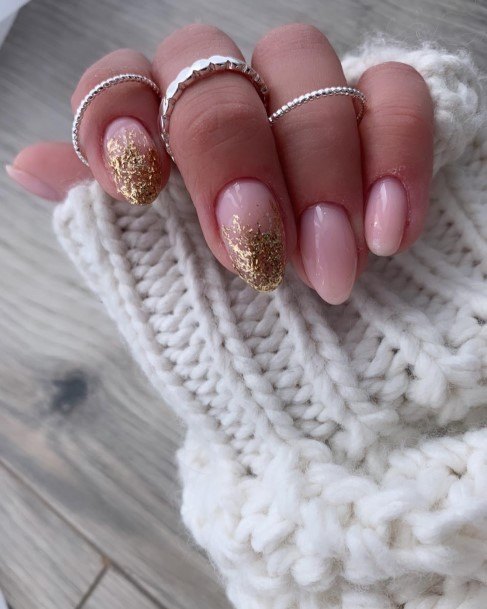 Creative Beige Ombre Nail Designs For Women