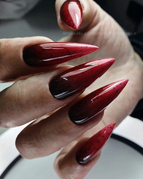 Creative Black Ombre Nail Designs For Women