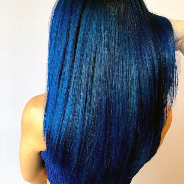 Creative Blue Hairstyles Ideas For Women