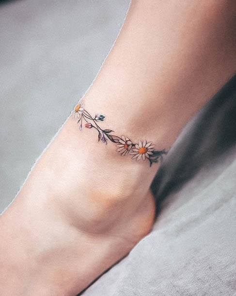 Creative Bracelet Tattoo Designs For Women