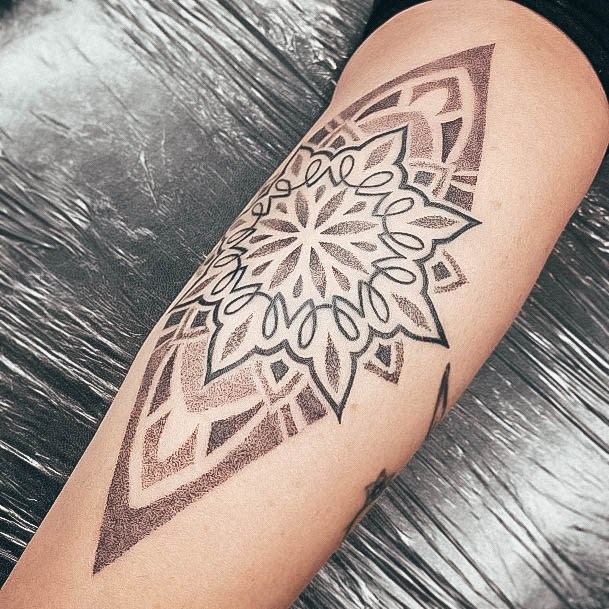 Creative Calf Tattoo Designs For Women