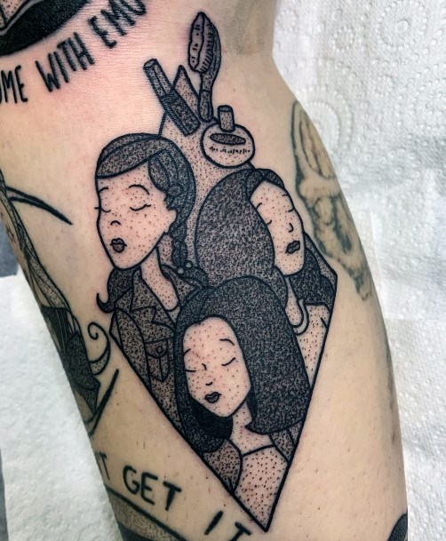 Creative Daria Tattoo Designs For Women