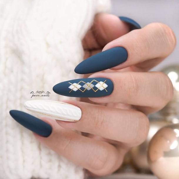 Creative Dark Nail Designs For Women