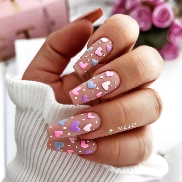 Top 100 Best February Nails For Women Hot Fingernail Design Ideas