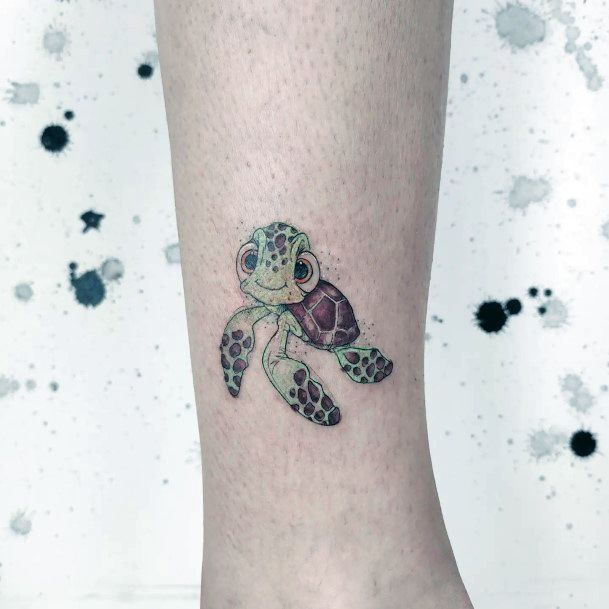 Creative Finding Nemo Tattoo Designs For Women
