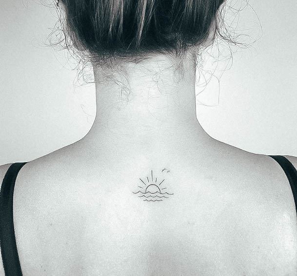 Creative Fine Line Tattoo Designs For Women