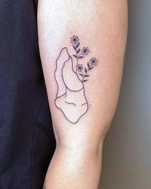 Creative Girl Power Tattoo Designs For Women
