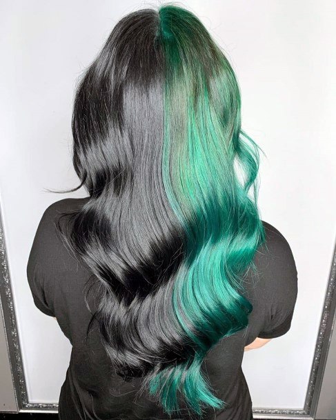 Creative Green Hairstyles Ideas For Women