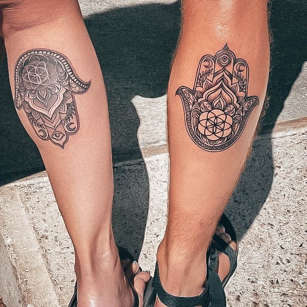 Creative Hamsa Tattoo Designs For Women