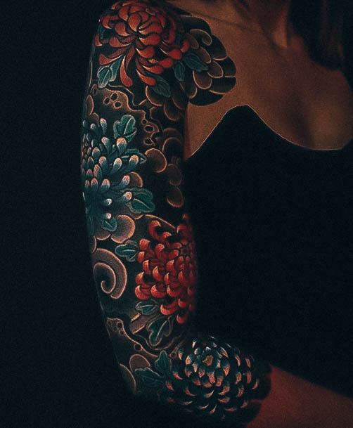 Creative Japanese Tattoo Designs For Women