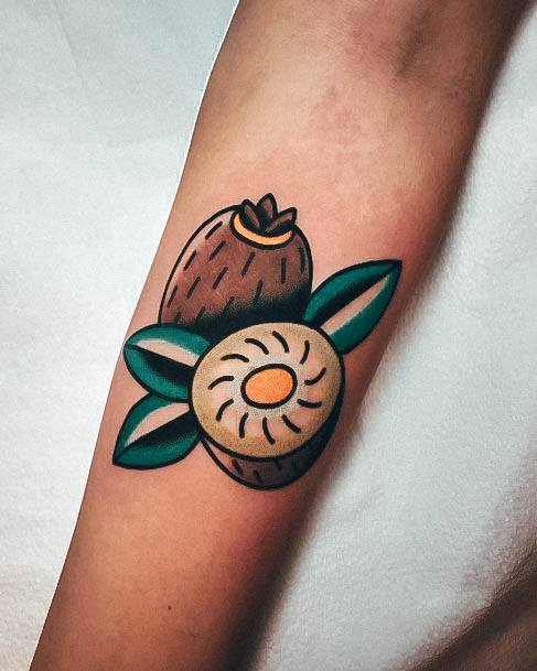 Creative Kiwi Tattoo Designs For Women