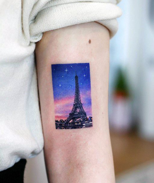 Creative Landscape Tattoo Designs For Women