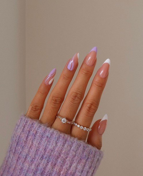 Creative Lilac Nail Designs For Women