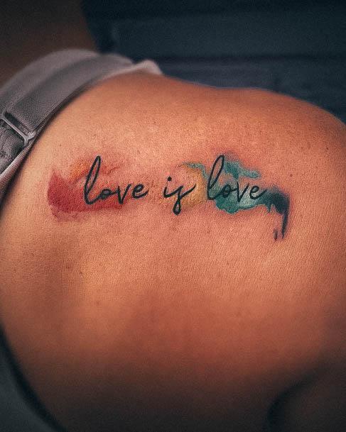 Creative Love Tattoo Designs For Women