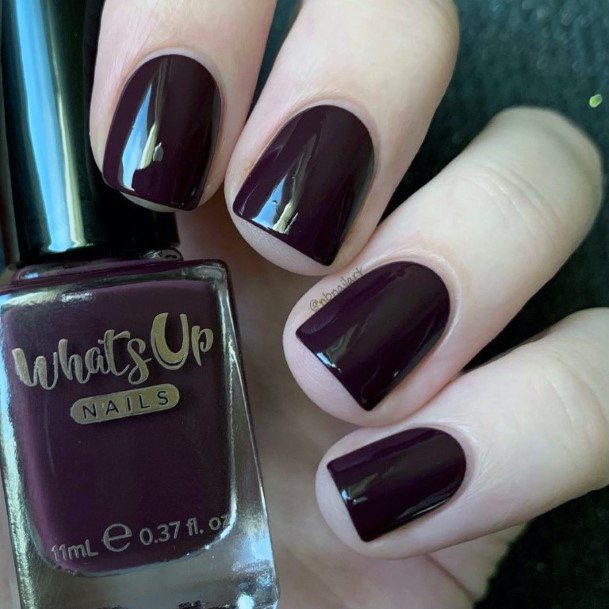 Creative Maroon Nail Designs For Women