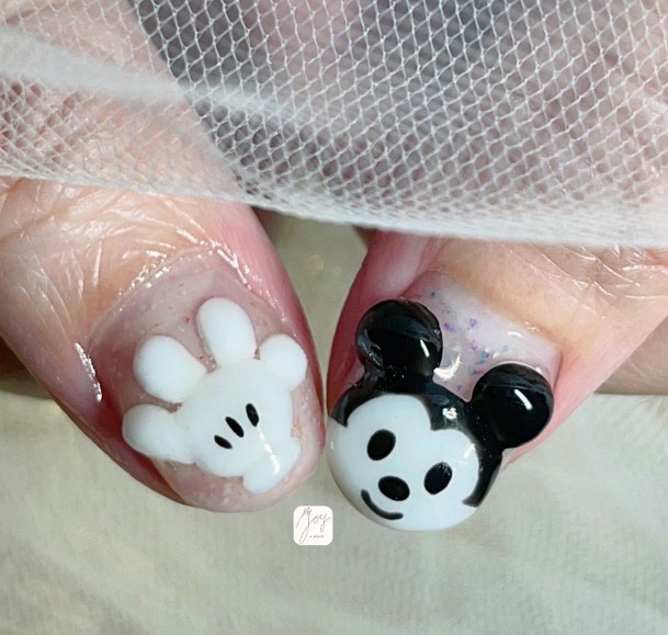 Creative Mickey Mouse Nail Designs For Women