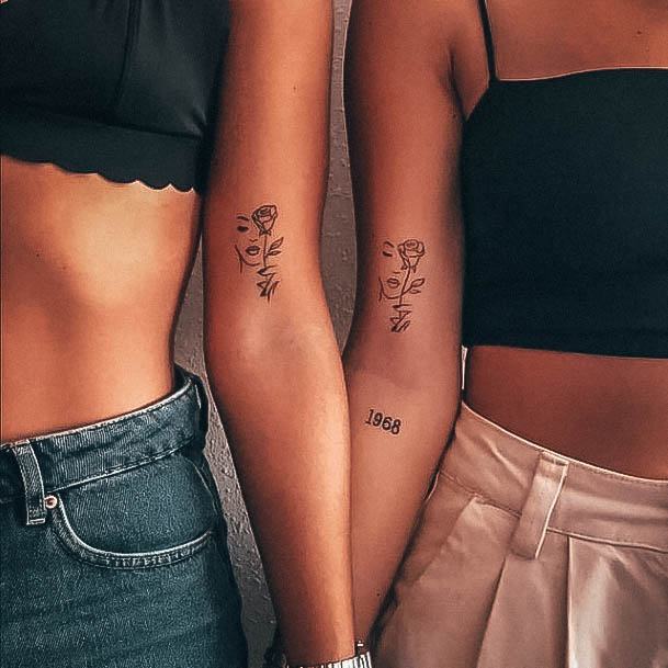 Creative Number Tattoo Designs For Women